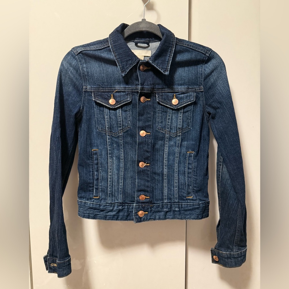 H&M Dark Blue Denim Jacket